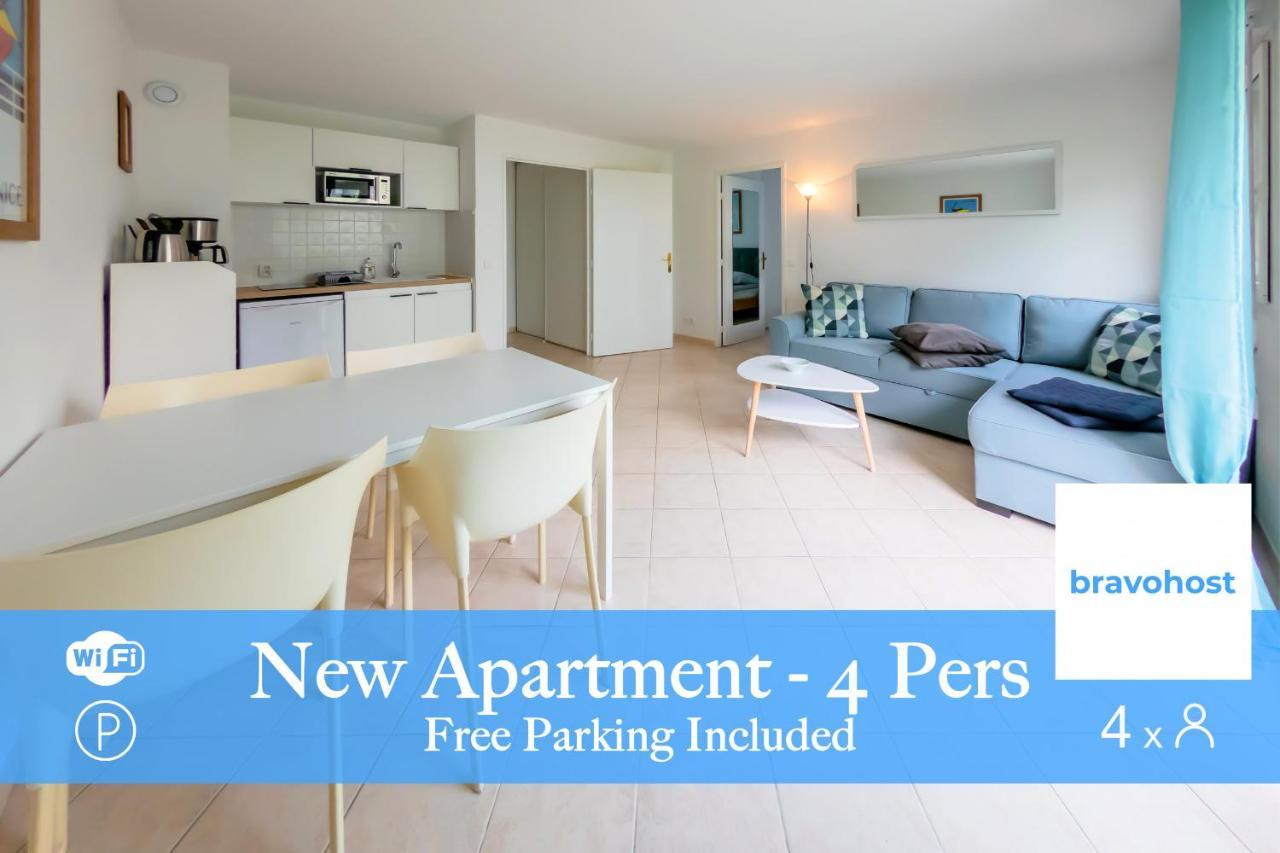 Le Soleil D'Or 4 Pers Parcheggio Wifi Apartment Nice Luaran gambar